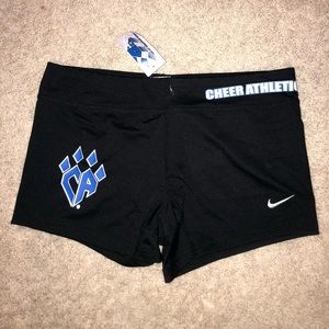cheer athletics nike shorts